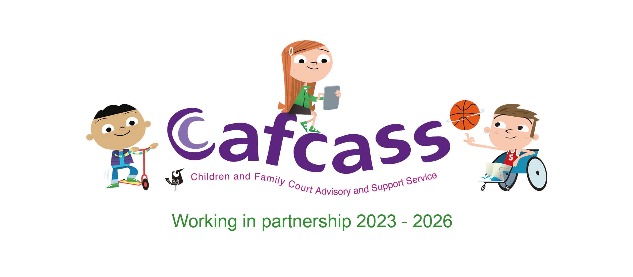 Cafcass Partnerships logo new dates